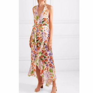 ALICE+ OLIVIA  SILK BLEND Maxi Dress,SZ 8,NEW